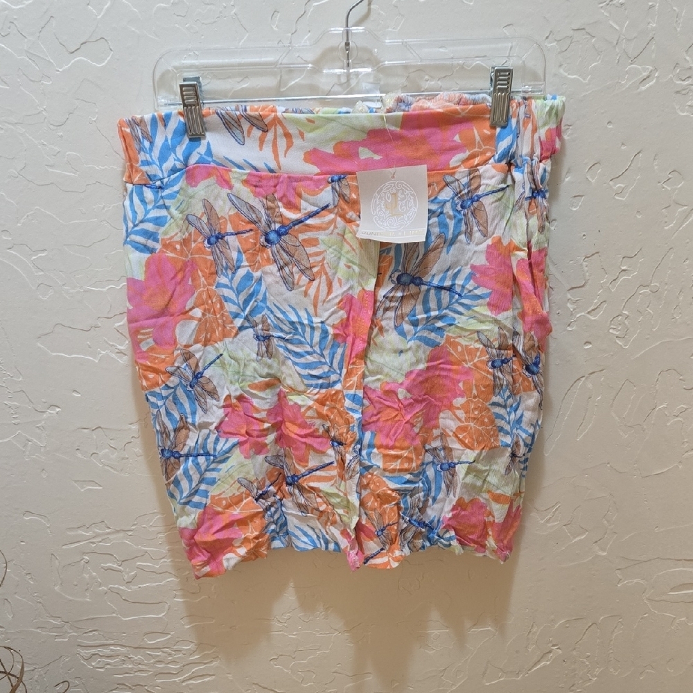 3/$10 Vibrant Floral Women's Skort